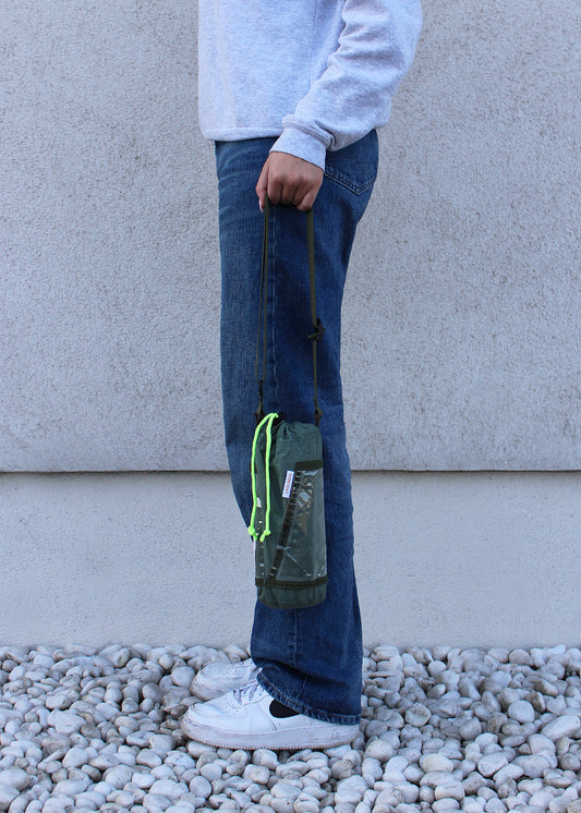 Khaki Green Bottle Bag